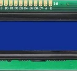 LCD 2X16 Backlight blue