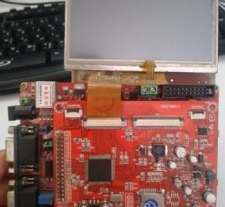 برد STM32f103zet6 به همراه LCD و درایور LCD
