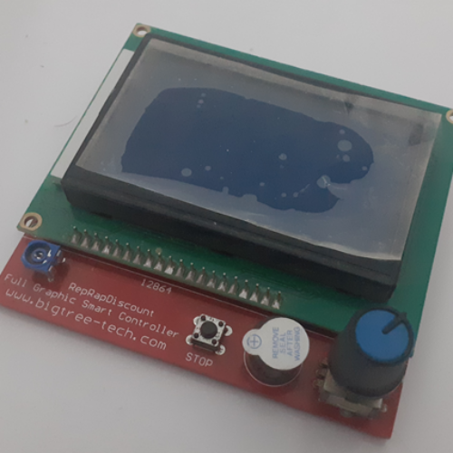ماژول LCD نمایشگر LCD 128X64 هوشمند پرینتر سه بعدی آردوینو REPRAP