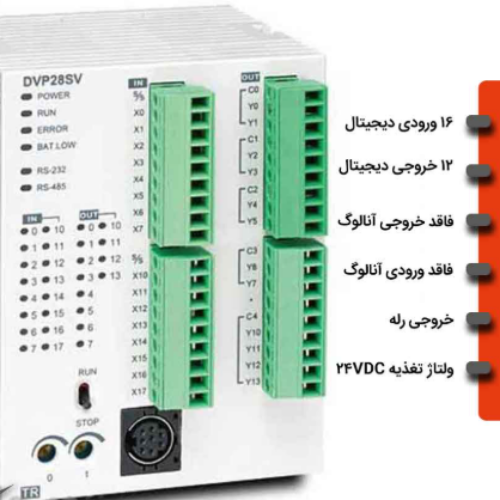 plc دلتا مدل DVP28SV