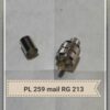 pl 259 نری برای کابل RG 213