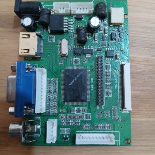 برد lcd 7تا 10 اینچ vga .hdmi.lvds