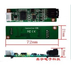 مبدل تاچ مقاومتی به usb