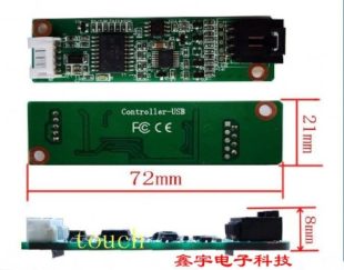 مبدل تاچ مقاومتی به usb