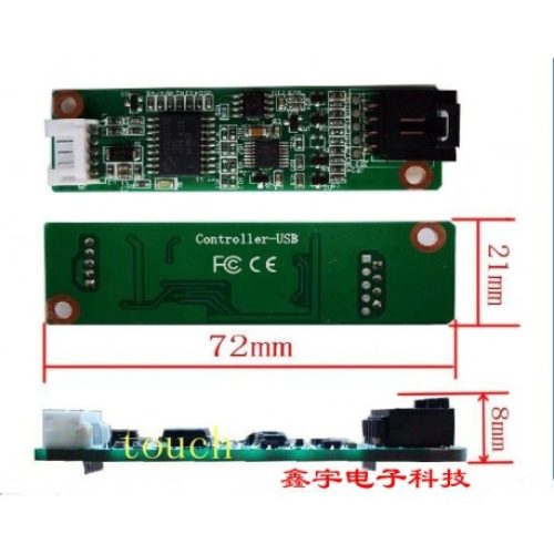 مبدل تاچ مقاومتی به usb