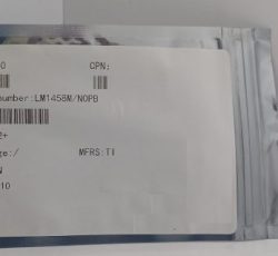 Dual Operational Amplifier- LM1458M/NOPB