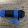کانکتور نظامی آبی رنگ ضد آب و رطوبت دو پین