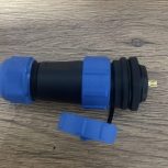 کانکتور نظامی آبی رنگ ضد آب و رطوبت دو پین