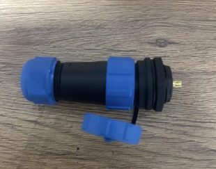 کانکتور نظامی آبی رنگ ضد آب و رطوبت دو پین