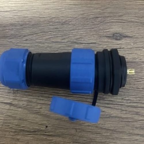 کانکتور نظامی آبی رنگ ضد آب و رطوبت دو پین