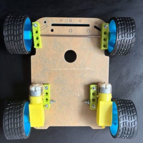 پکیج کامل ساخت ربات ماشین بلوتوثی (بدنه و کنترل)