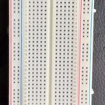 Breadboard (1 عدد) و جامپر کابل 10CM (22 عدد)