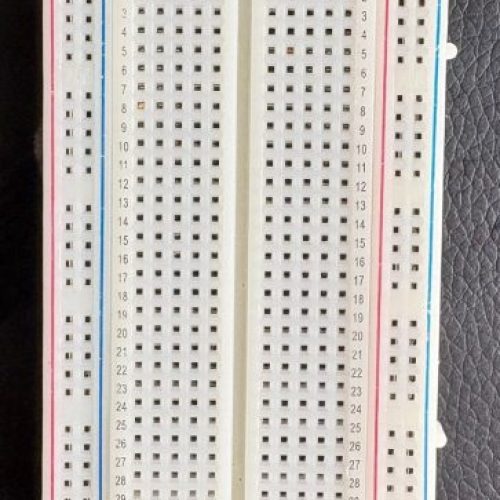 Breadboard (1 عدد) و جامپر کابل 10CM (22 عدد)