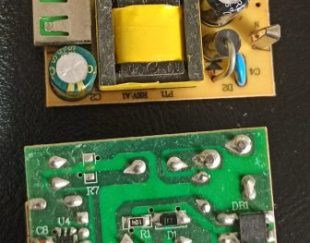 ماژول منبع تغذیه 5 ولت 2 آمپر با درگاه USB