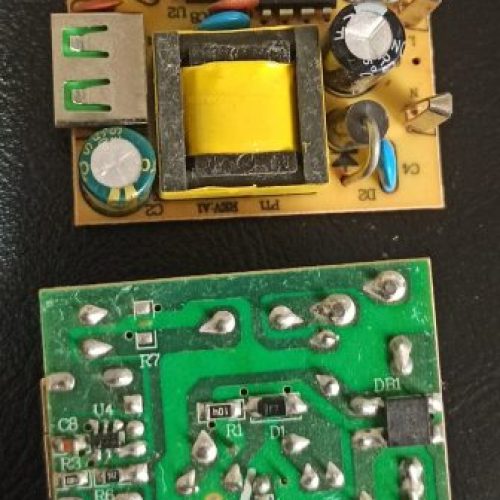 ماژول منبع تغذیه 5 ولت 2 آمپر با درگاه USB