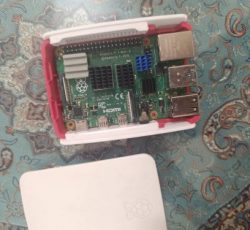 Raspberry pi4b ram8gb با تمام تجهیزات در حد نو