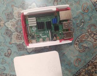 Raspberry pi4b ram8gb با تمام تجهیزات در حد نو