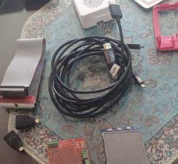 Raspberry pi4b ram8gb با تمام تجهیزات در حد نو