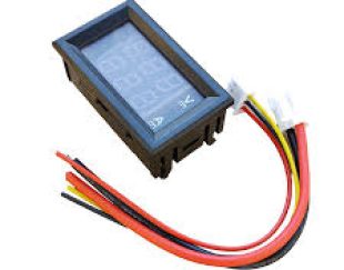 ماژول نمایشگر دیجیتال ولتاژ و جریان پنلی 100V / 10A DC
