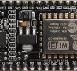 برد توسعه NodeMcu دارای هسته وای فای ESP8266 و مبدل CH340
