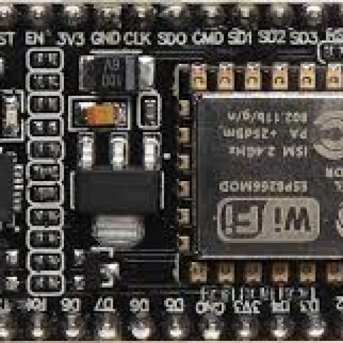 برد توسعه NodeMcu دارای هسته وای فای ESP8266 و مبدل CH340