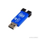 پروگرامر کوچک ST-Link V2 ویژه میکروهای STM8 و STM32 اورجینال با id