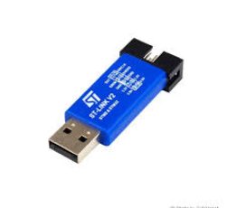 پروگرامر کوچک ST-Link V2 ویژه میکروهای STM8 و STM32 اورجینال با id