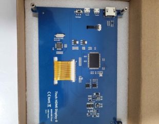 نمایشگر 7 اینچ همراه با تاچ خازنی با ورودی HDMI