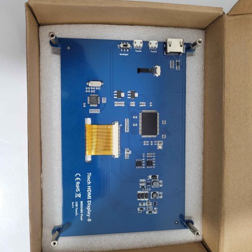 نمایشگر 7 اینچ همراه با تاچ خازنی با ورودی HDMI