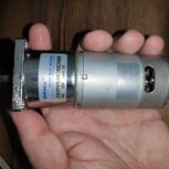موتور dc گیربکس دار 12 ولت 50 rpm