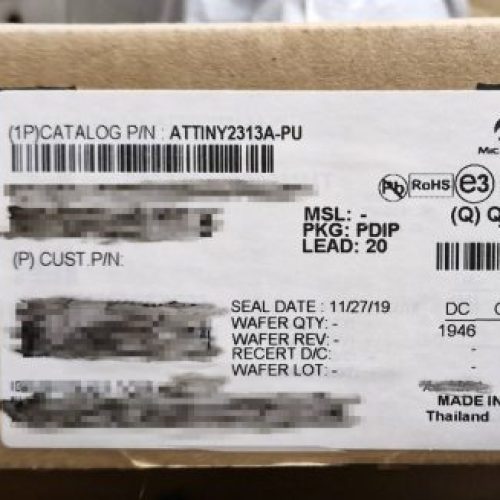 میکروکنترلر ATTINY2313A-PU اورجینال و نو